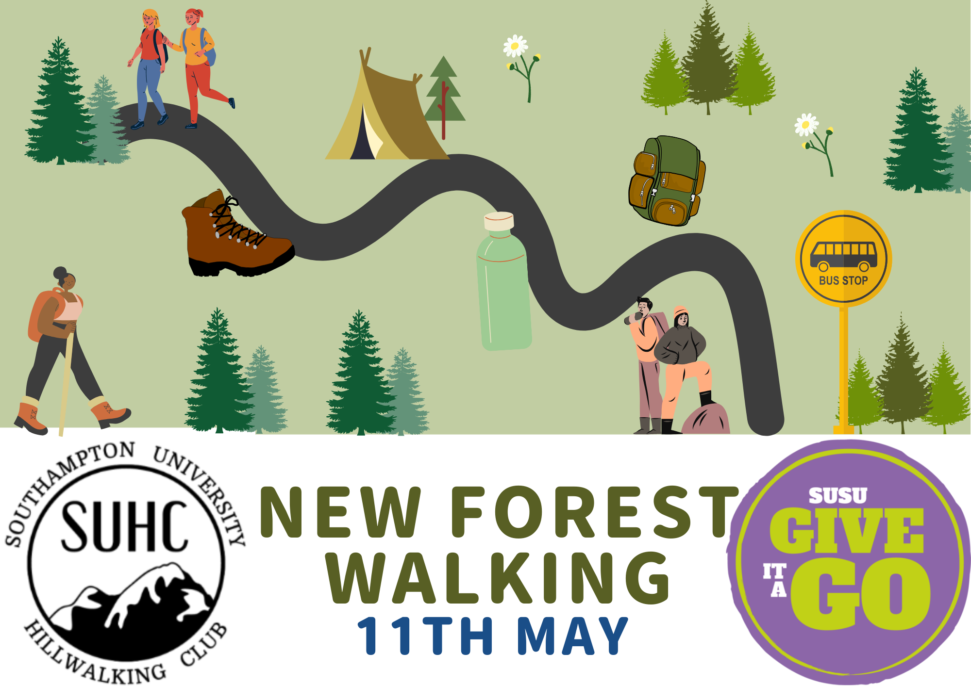 GIAG Come N Go: New Forest Walking with Hillwalking